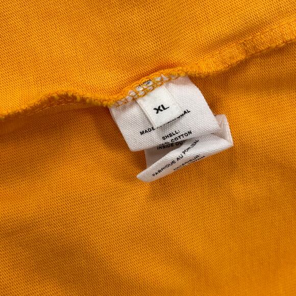 Helmut Lang Core Orange cotton jersey Tee T Shirt Size XL B6 - Picture 5 of 6